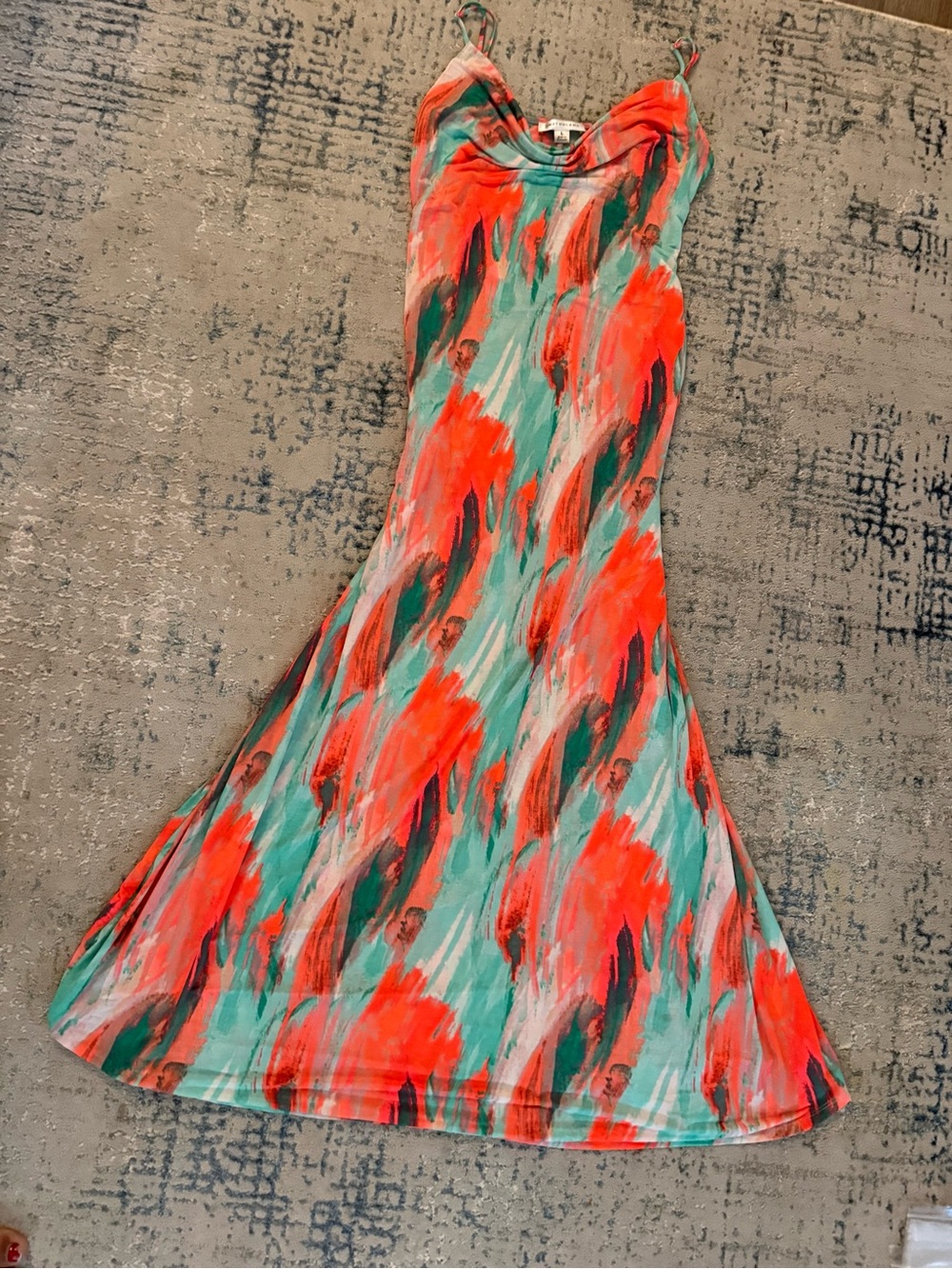 Vacation Bound : On the Land Size L Maxi Dress
